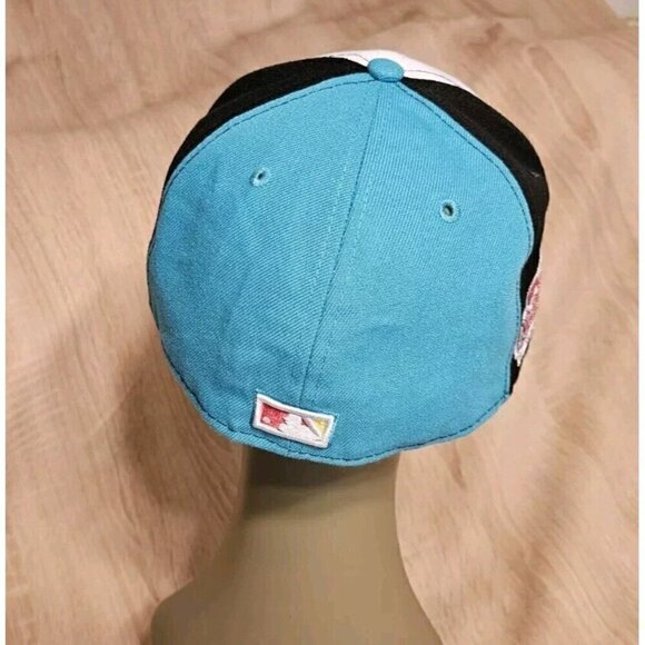 Tampa Bay Rays Sugar Skull Pinwheel Hat New Era 7 3/8 Cooperstown Cap - Picture 3 of 8